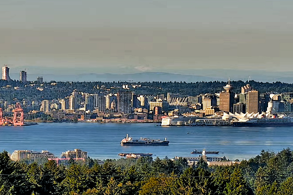 vancouver skyline and harbour