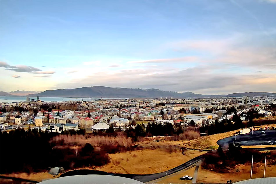 view of reykjavik