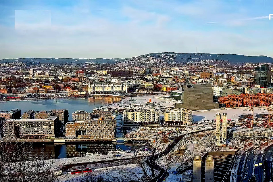 view of oslo in norway